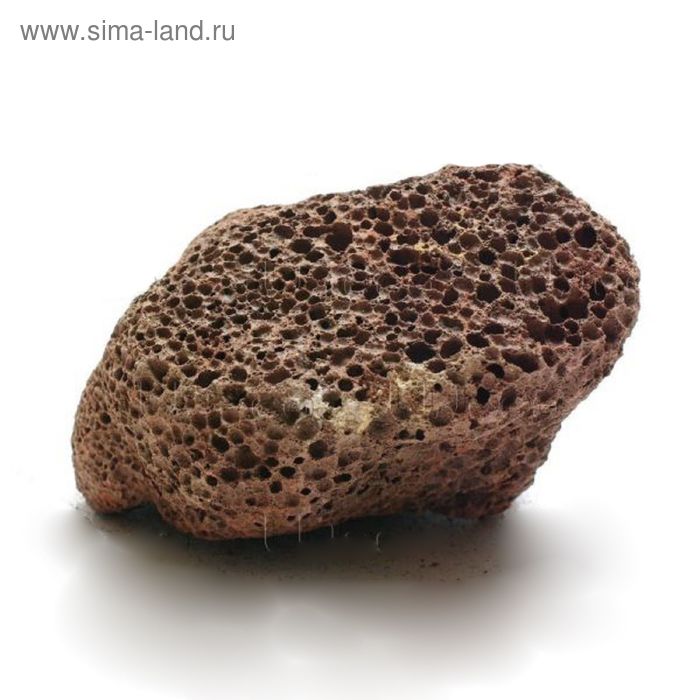 Камень натуральный UDeco Brown Lava S "Лава коричневая" размер 10-20 см, m=0,5-1кг, 1 шт - Фото 1