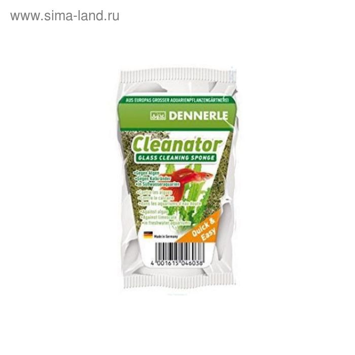 Губка для очистки аквариумных стекол Dennerle Cleanator - Фото 1