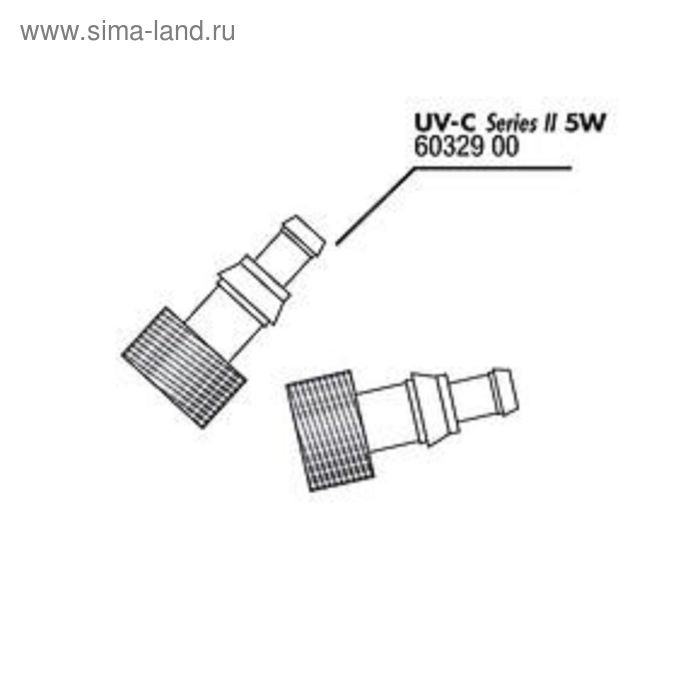 Верхняя прокладка кварцевого кожуха для UV-C стерилизаторов 18 и 36 ватт, JBL Gummilager für UV-C Qu - Фото 1