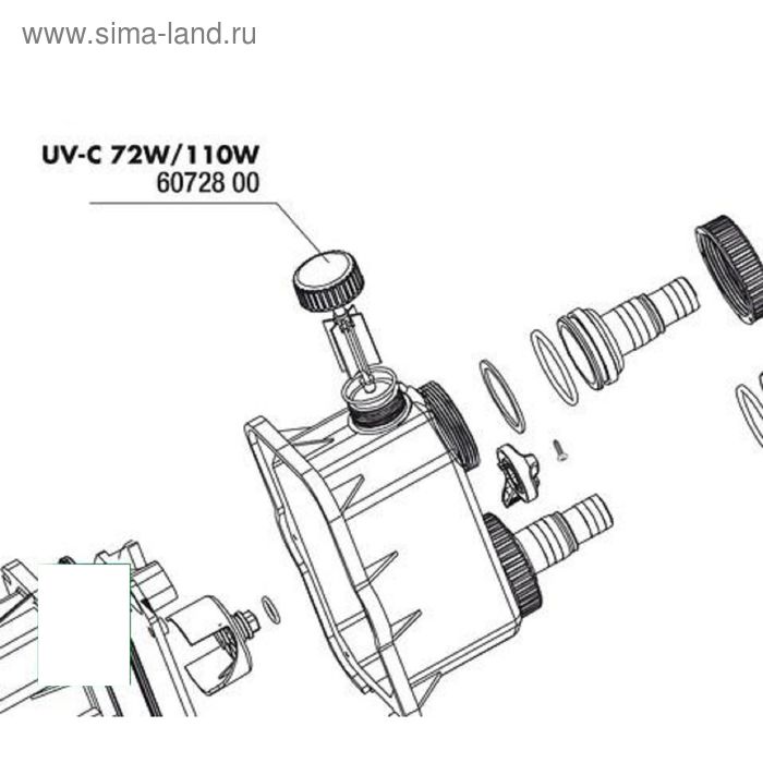 Контроллер мощности потока для УФ-стерилизаторов AquaCristal UV-C 72/110W, JBL UV-C 72/110W impeller - Фото 1