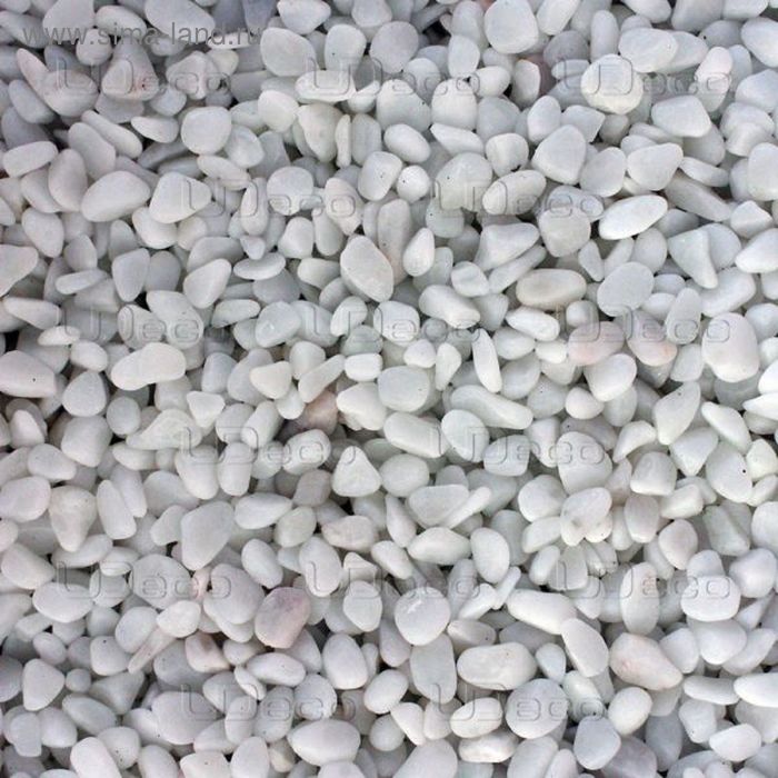Грунт натуральный UDeco Canyon White "Белый гравий" для аквариумов, 3-5 мм, 2 л - Фото 1