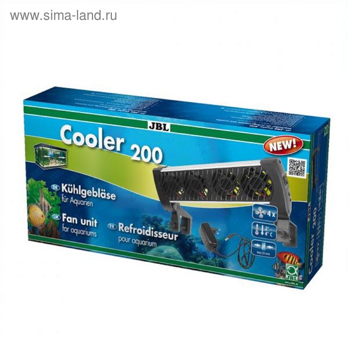 Вентилятор для охлаждения воды в аквариумах 100-200 л, JBL Cooler 200 - Фото 1