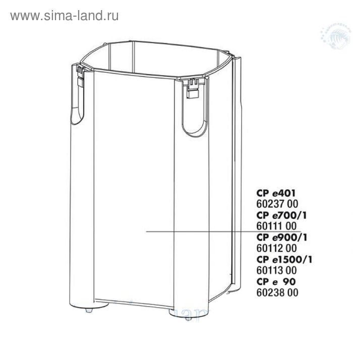 Корпус фильтра CristalProfi е401,JBL CP e401 Filter container - Фото 1