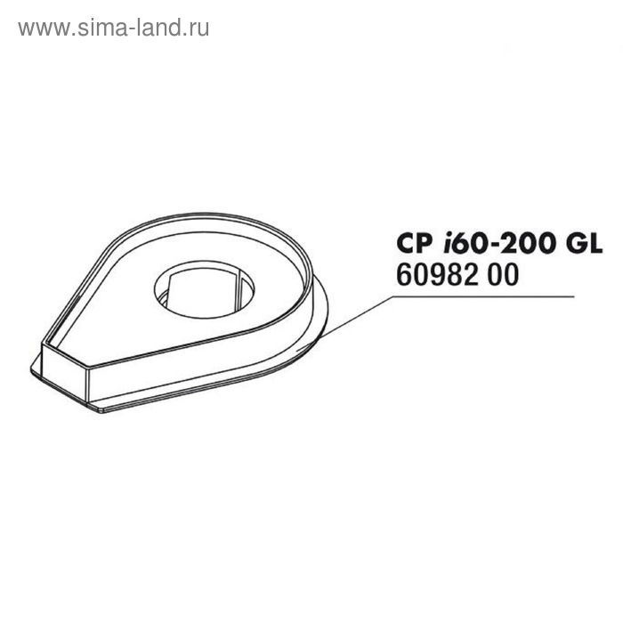 Крышка роторной камеры для внутренних фильтров JBL CristalProfi i greenline, JBL CP i_gl Impeller co - Фото 1