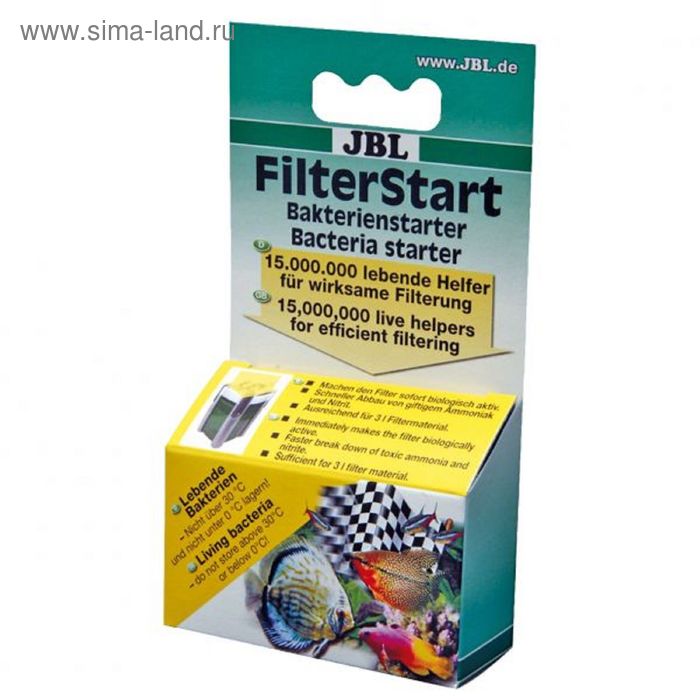 Содержащий полезные бактерии препарат для "запуска" фильтра,JBL FilterStart - Фото 1