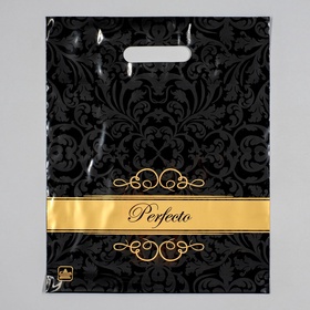 Пакет «Перфекто Шайн», полиэтиленовый с вырубной ручкой, 90 мкм 30?37 см (комплект 25 шт)