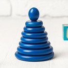 Пирамидка «Синяя», 8 деталей - Фото 1