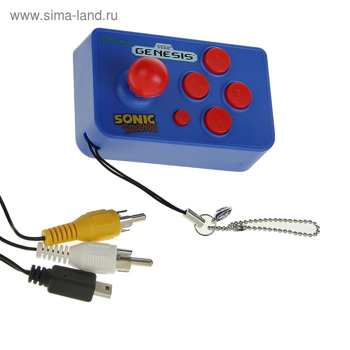 Игровая приставка SEGA Genesis Nano Sonic 10 игр - Фото 1