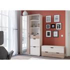 Банкетка «ФЛИНТ», 1000×370×470 мм, цвет ясень шимо тёмный/ясень шимо светлый - Фото 4