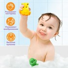Резиновая игрушка для ванны «Малыш», 7 см, с пищалкой, 1 шт, виды МИКС, Крошка Я - Фото 3