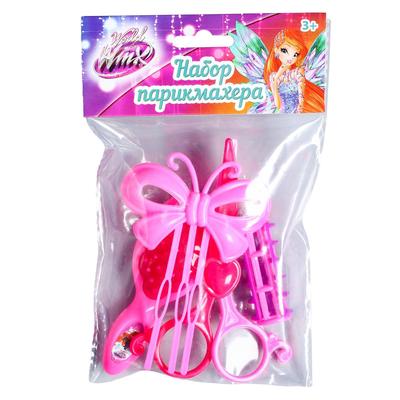 Игровой набор парикмахер «Флора», 4 предмета, МИКС, WINX