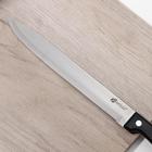 Нож кухонный разделочный Apollo Saphire, лезвие 20 см, цвет чёрный - Фото 2