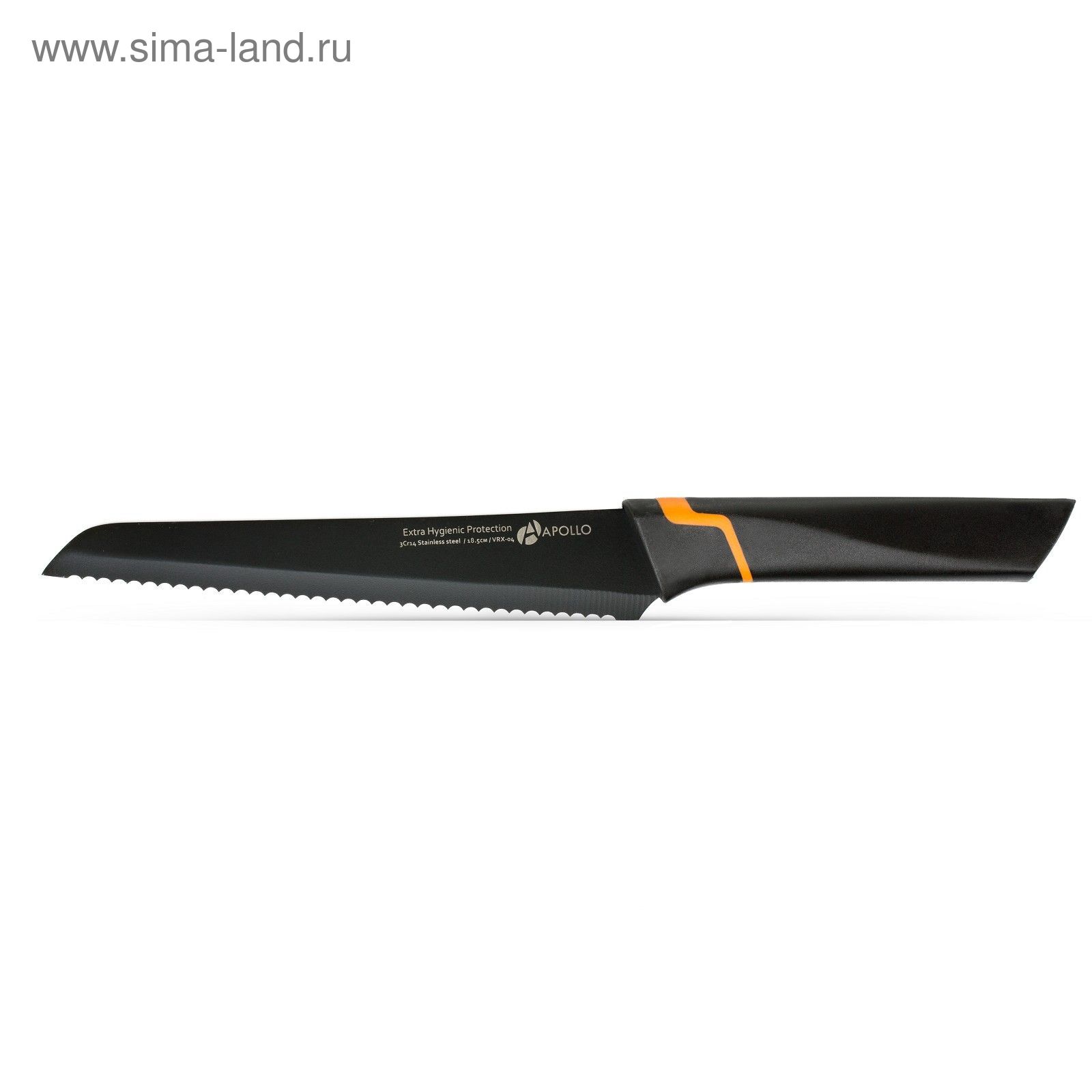 Нож для хлеба Apollo Genio Vertex, 18,5 см (VRX-04) - Купить по цене от ...