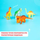 Набор животных «Динозавры», 6 фигурок - Фото 3