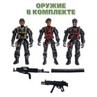 Набор солдатиков «Борцы», 3 шт., с аксессуарами, МИКС - Фото 4