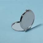 Зеркало складное, d 6 см, цвет серебристый - фото 9249926