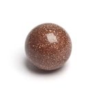 Кабошон "Авантюрин коричневый" шар, 12 мм - Фото 1