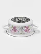 Кастрюля эмалированная «Мозаика» 1.5 л, d=15 см, индукция, белая - Фото 3