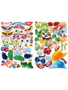 Книга с наклейками, сделай своего чудика «Джонс Во» - Фото 4