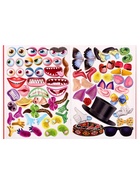 Книга с наклейками, сделай своего чудика «Маня Ми» - Фото 3