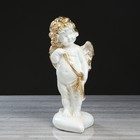 Статуэтка "Ангел Амур", бело-золотистый цвет, 33 см - Фото 1