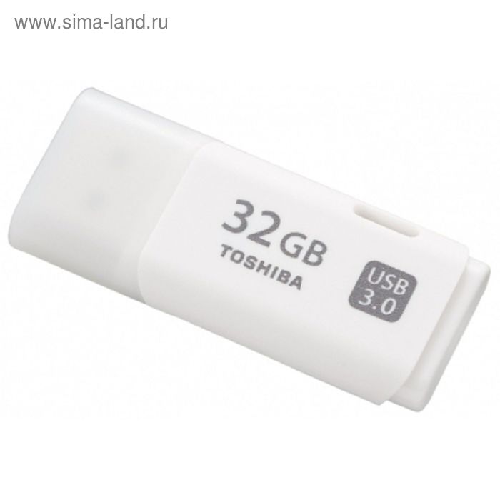 Флешка USB3.0 Toshiba Hayabusa U301 THN-U301W0320E4, 32 Гб, белая - Фото 1