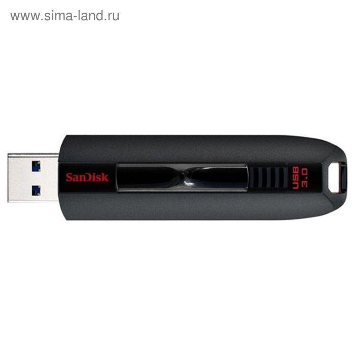 Флешка USB3.0 Sandisk Extreme SDCZ80-064G-G46, 64 Гб, черная - Фото 1