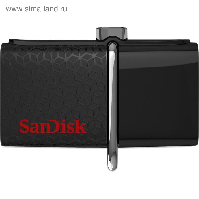 Флешка USB3.0 Sandisk Ultra Dual SDDD2-064G-GAM46, 64 Гб, черная - Фото 1