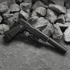 Пистолет страйкбольный "Galaxy" Colt 11PD, с глушителем, с лазерным прицелом, кал. 6 мм - фото 317938782