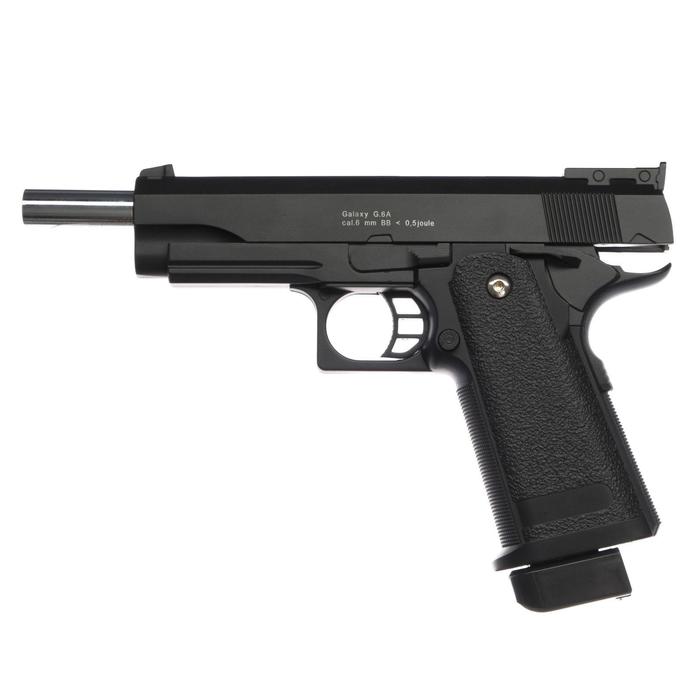 Пистолет страйкбольный "Galaxy" Colt 11PD, с глушителем, с лазерным прицелом, кал. 6 мм - фото 1905382255