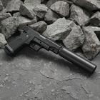 Пистолет страйкбольный "Galaxy" Colt 1911PD, с глушителем, кал. 6 мм - фото 8503398