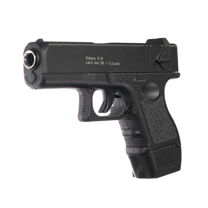 Пистолет страйкбольный "Galaxy" Glock 17 мини, кал. 6 мм - фото 1905382278