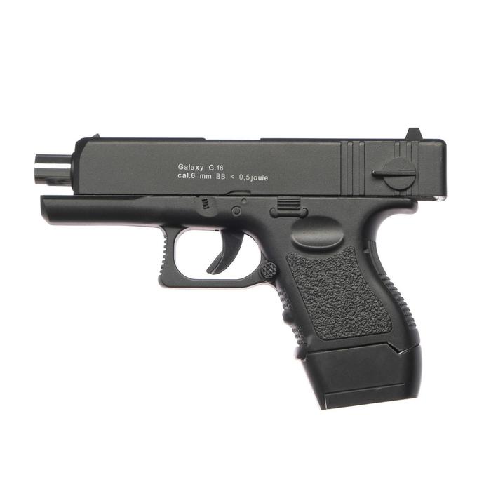 Пистолет страйкбольный "Galaxy" Glock 17 мини, кал. 6 мм - фото 1905382279