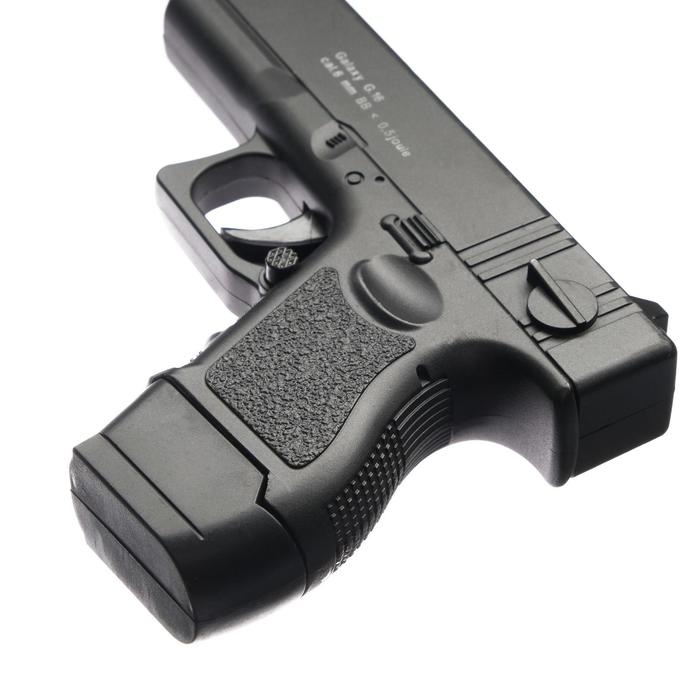 Пистолет страйкбольный "Galaxy" Glock 17 мини, кал. 6 мм - фото 1905382277