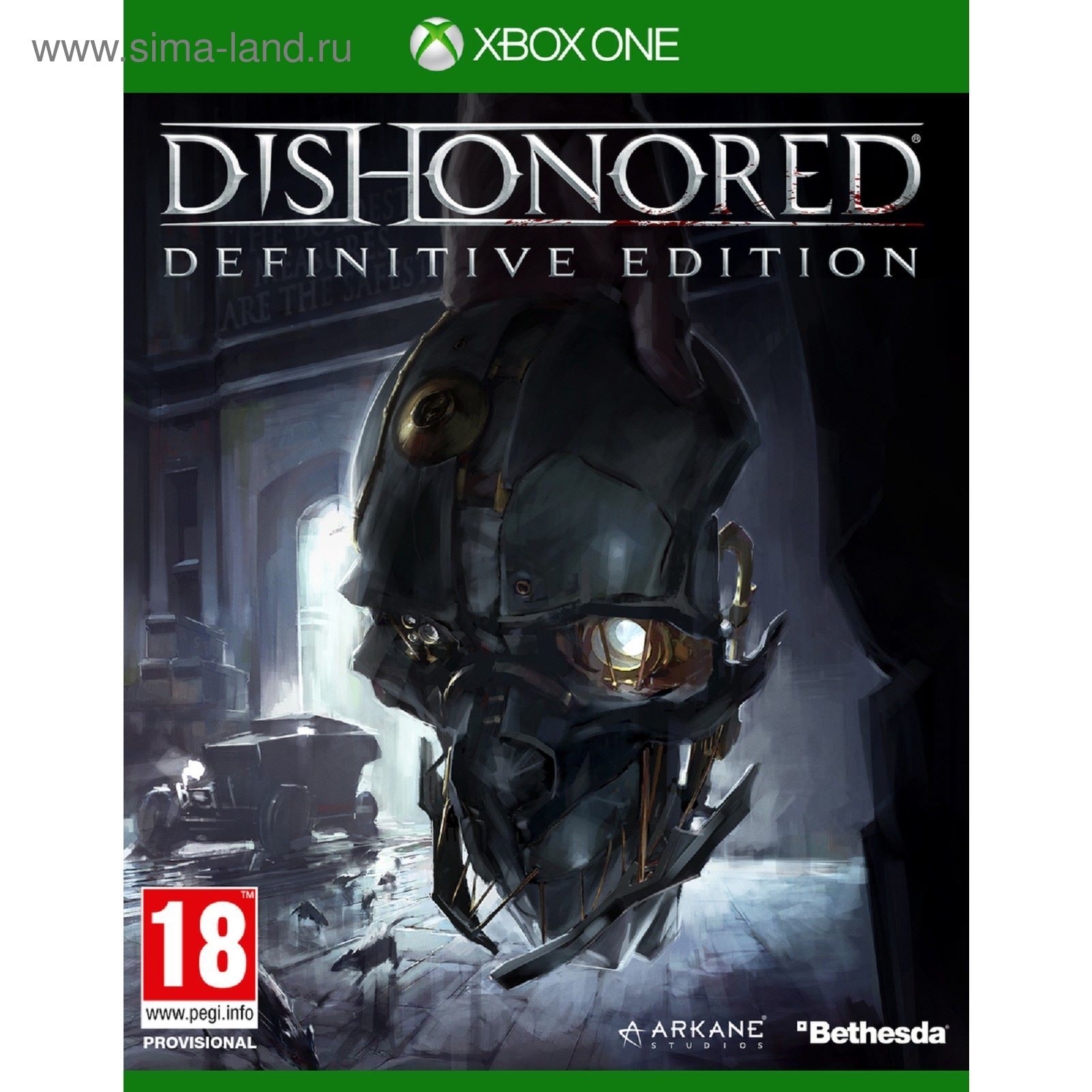 Игра для Xbox One Dishonored. Definitive Edition (русские субтитры)  (1831949) - Купить по цене от 2 598.98 руб. | Интернет магазин SIMA-LAND.RU