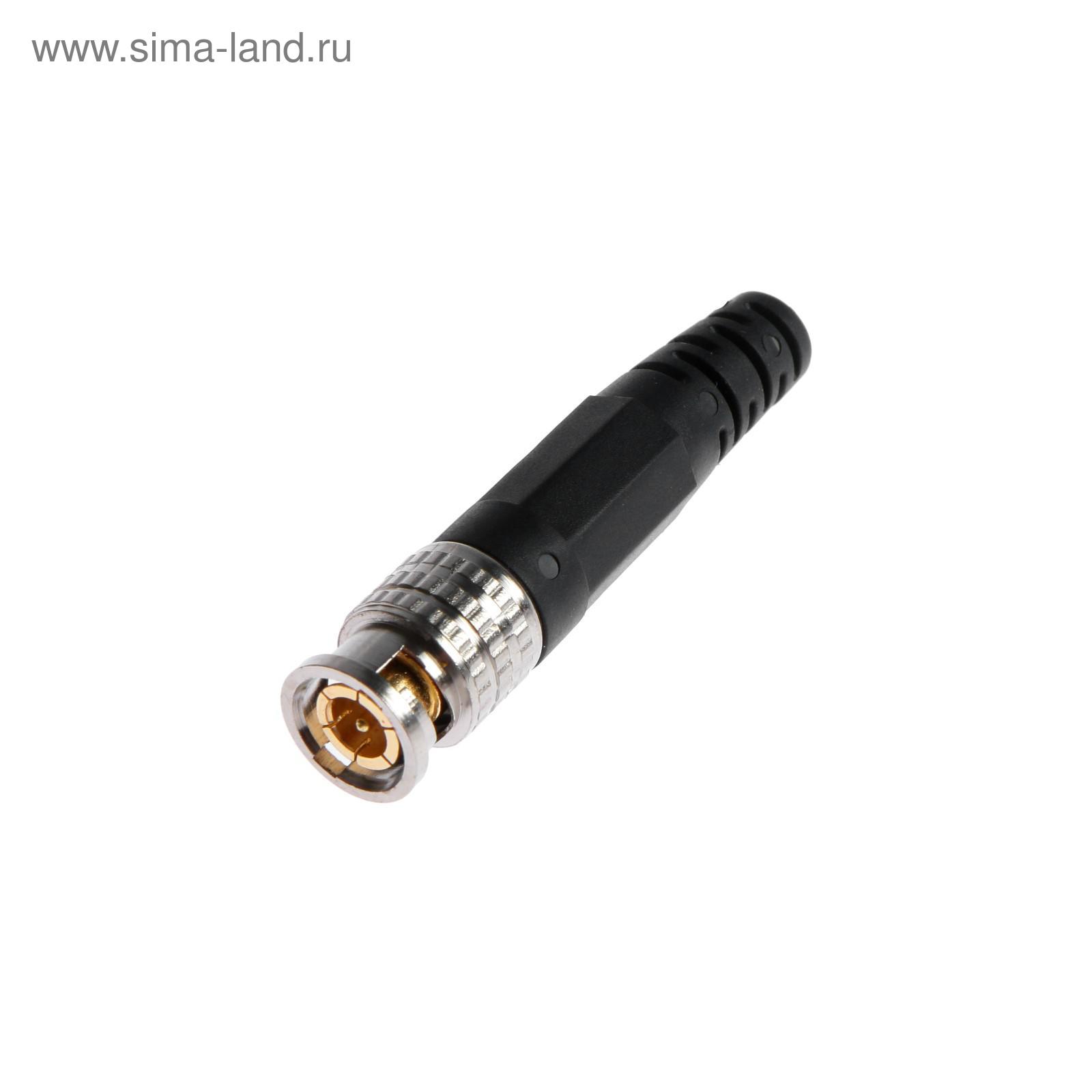 Штекер разъем BNC RG-51, под винт, с пружиной микс (1793716) - Купить ...