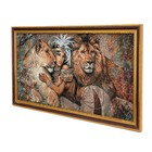 Гобеленовая картина "Египтянка со львами" 45*85 см - Фото 2