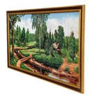 Гобеленовая картина "Домик у лесной дороги" 55*105 см - Фото 2
