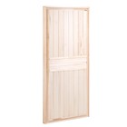 Дверь для бани и сауны «Эконом», 170×80 см, деревянная - Фото 3