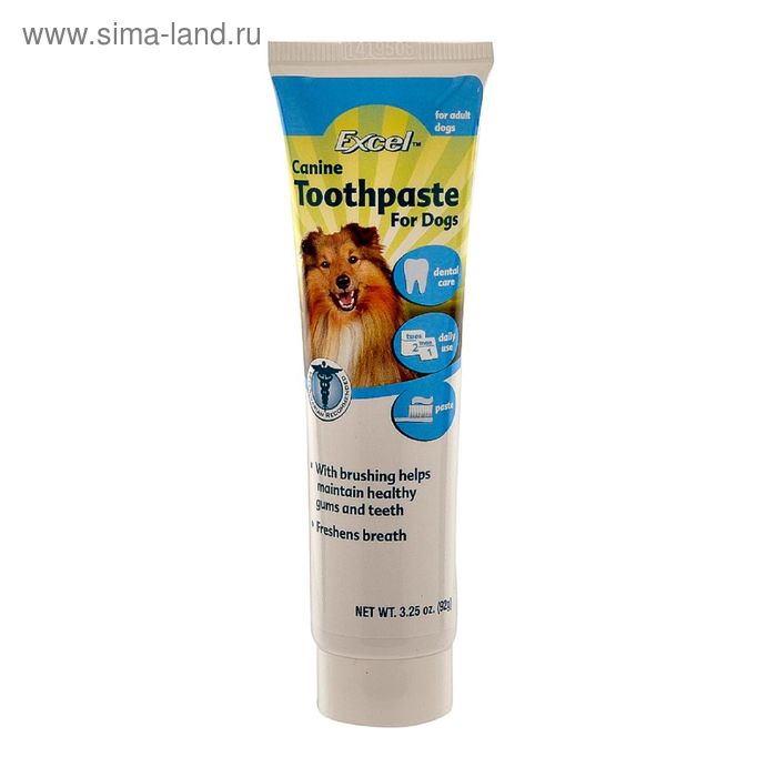 Зубная паста для собак 8in1 Excel Canine Toothpaste "свежее дыхание", 92 г - Фото 1