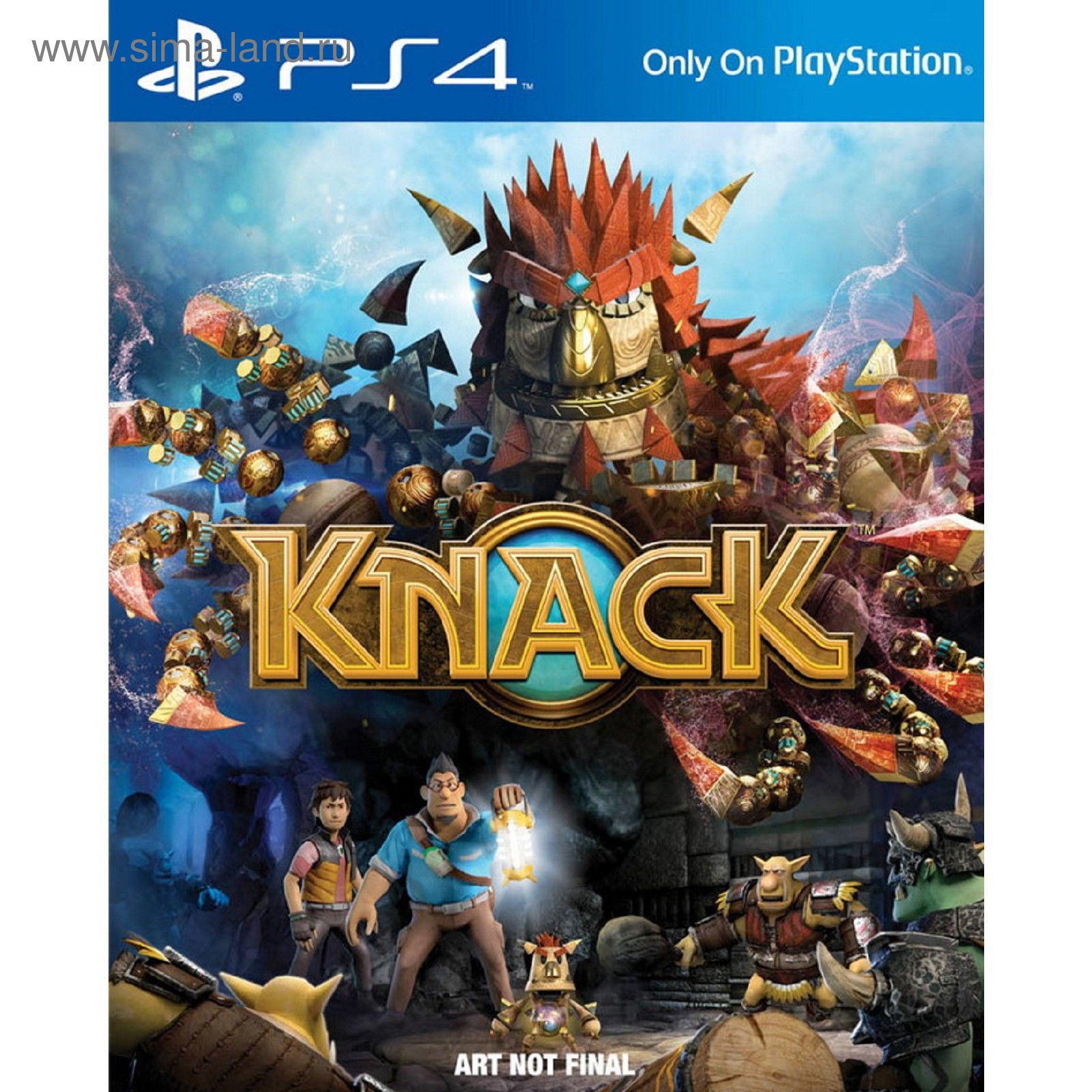 Игра для Sony PlayStation 4 Knack (русская версия)