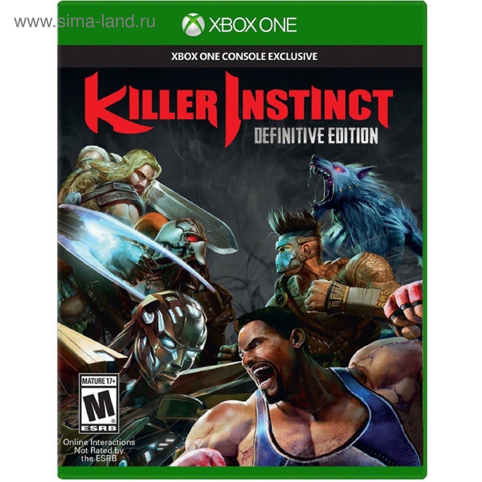 Игра для Xbox One Killer Instinct. Definitive Edition (1831966) - Купить по  цене от 2 639.92 руб. | Интернет магазин SIMA-LAND.RU