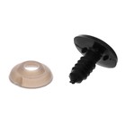 Глаза винтовые с заглушками, набор 4 шт., размер 1 шт.: 1.65×1.3 см - Фото 2