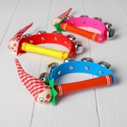 Погремушка музыкальная игрушка «Звери» с бубенцами, МИКС - Фото 4