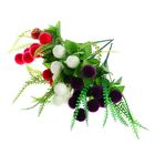 Букет "Краспедия" 30 см, d шарика - 3,5 см, микс - Фото 2