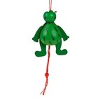 Сувенир - дергунчик "Яркий клоун", цвета МИКС - Фото 3