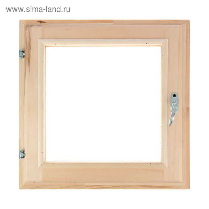 Окно, 60×70см, двойное стекло, из липы - Фото 1