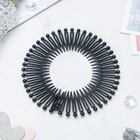 Гребень - ободок для волос «Классика», чёрный - Фото 1