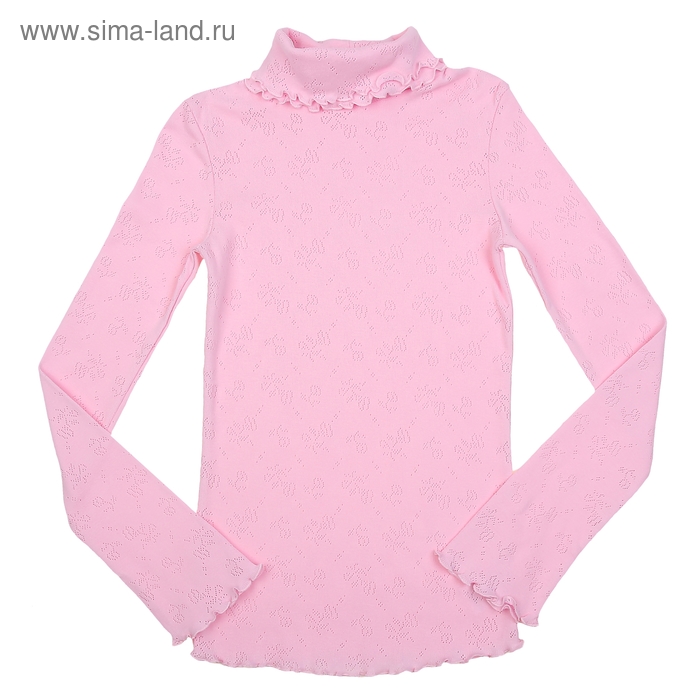 Водолазка для девочки, рост 140-146 см (36), цвет розовый 959-ДАДВ-07 - Фото 1