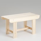 Лавка деревянная, 80×40×43.5 см, липа, «Добропаровъ» - Фото 1